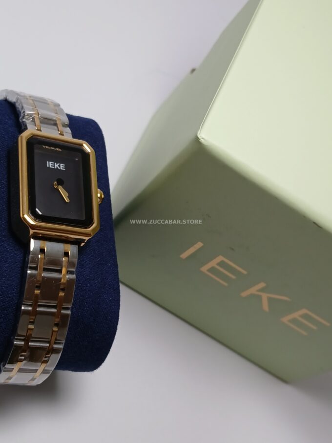 ⁦Montre IEKI Noir Bicolore I0121⁩ - الصورة ⁦2⁩