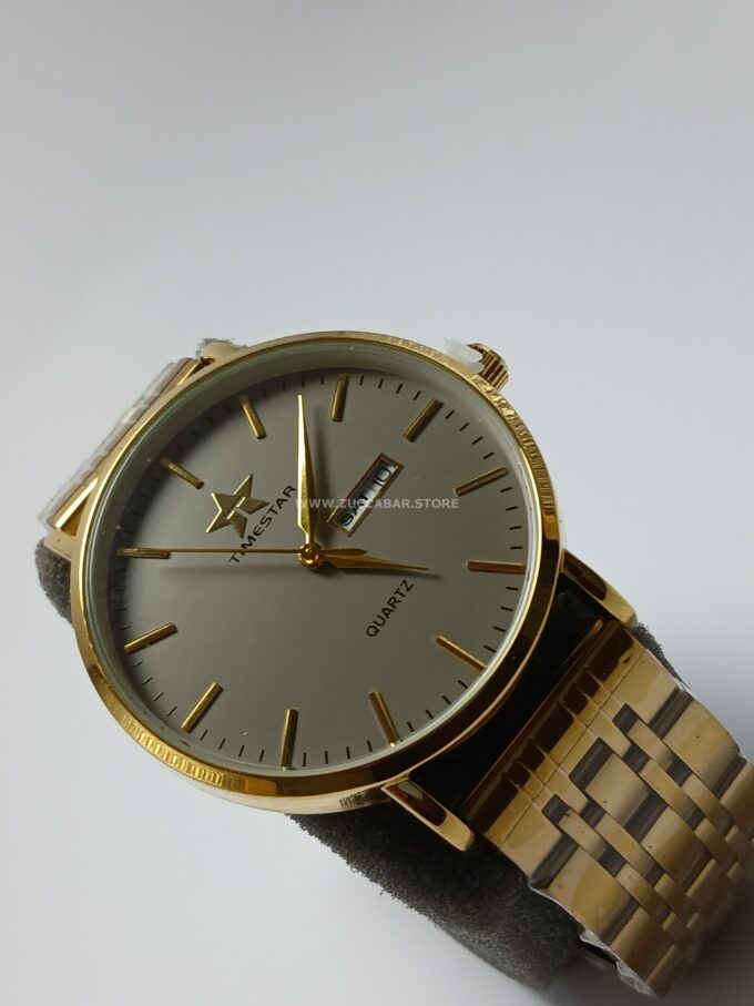 ⁦Montre TIMESTAR Classique Dorée⁩ - الصورة ⁦3⁩
