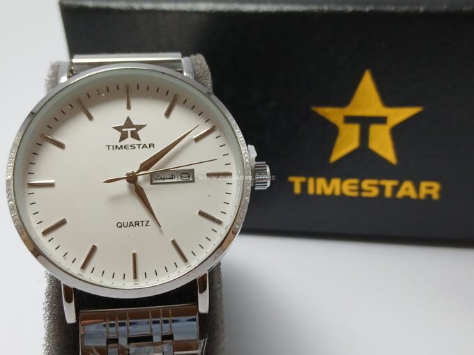 ⁦Montre TIMESTAR Classique Argentée⁩ - الصورة ⁦2⁩