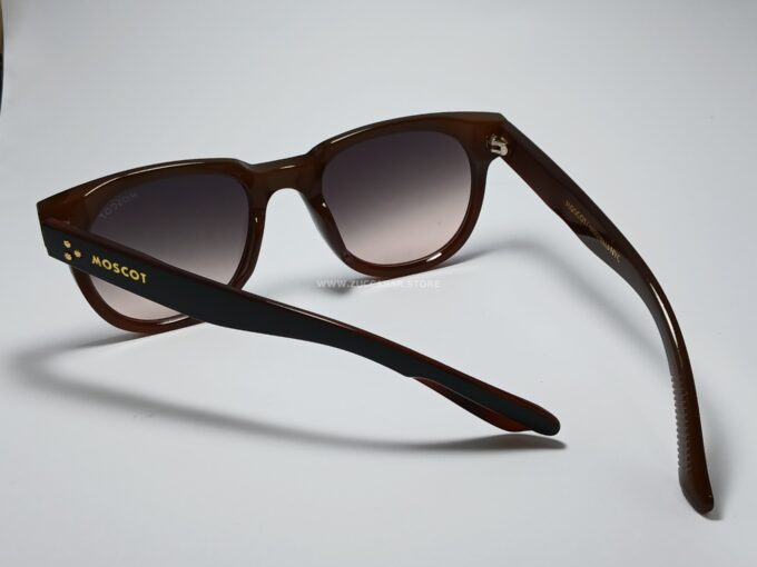 ⁦Lunette MOSCOT MARRON -made in Italy⁩ - الصورة ⁦4⁩