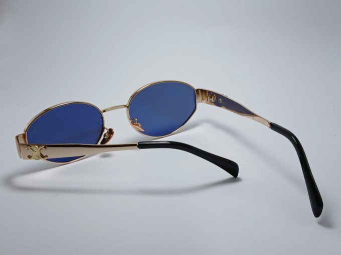 ⁦Lunette CELINE Triomphe GOLD⁩ - الصورة ⁦4⁩