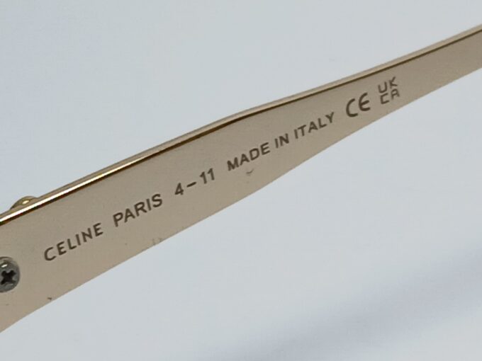 ⁦Lunette CELINE Triomphe GOLD⁩ - الصورة ⁦5⁩