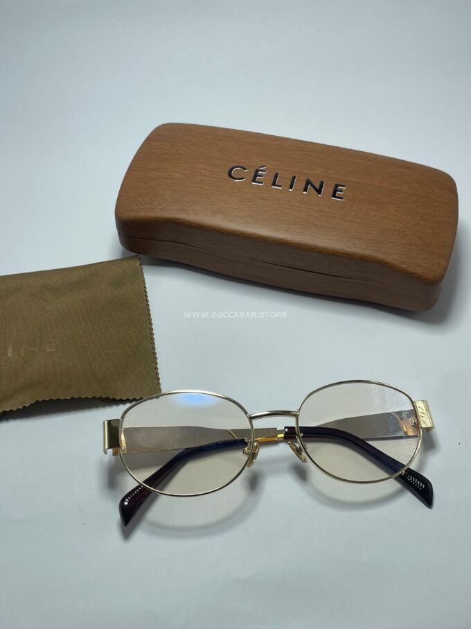 ⁦Lunette CELINE Triomphe ovale reposante (médicale)⁩ - الصورة ⁦6⁩