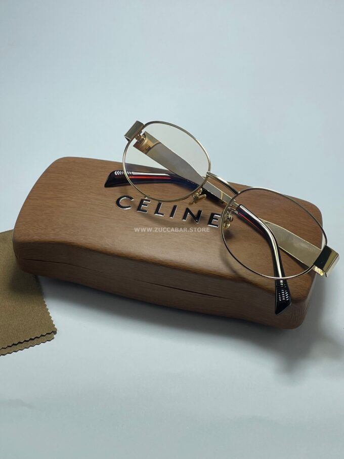 ⁦Lunette CELINE Triomphe ovale reposante (médicale)⁩ - الصورة ⁦3⁩